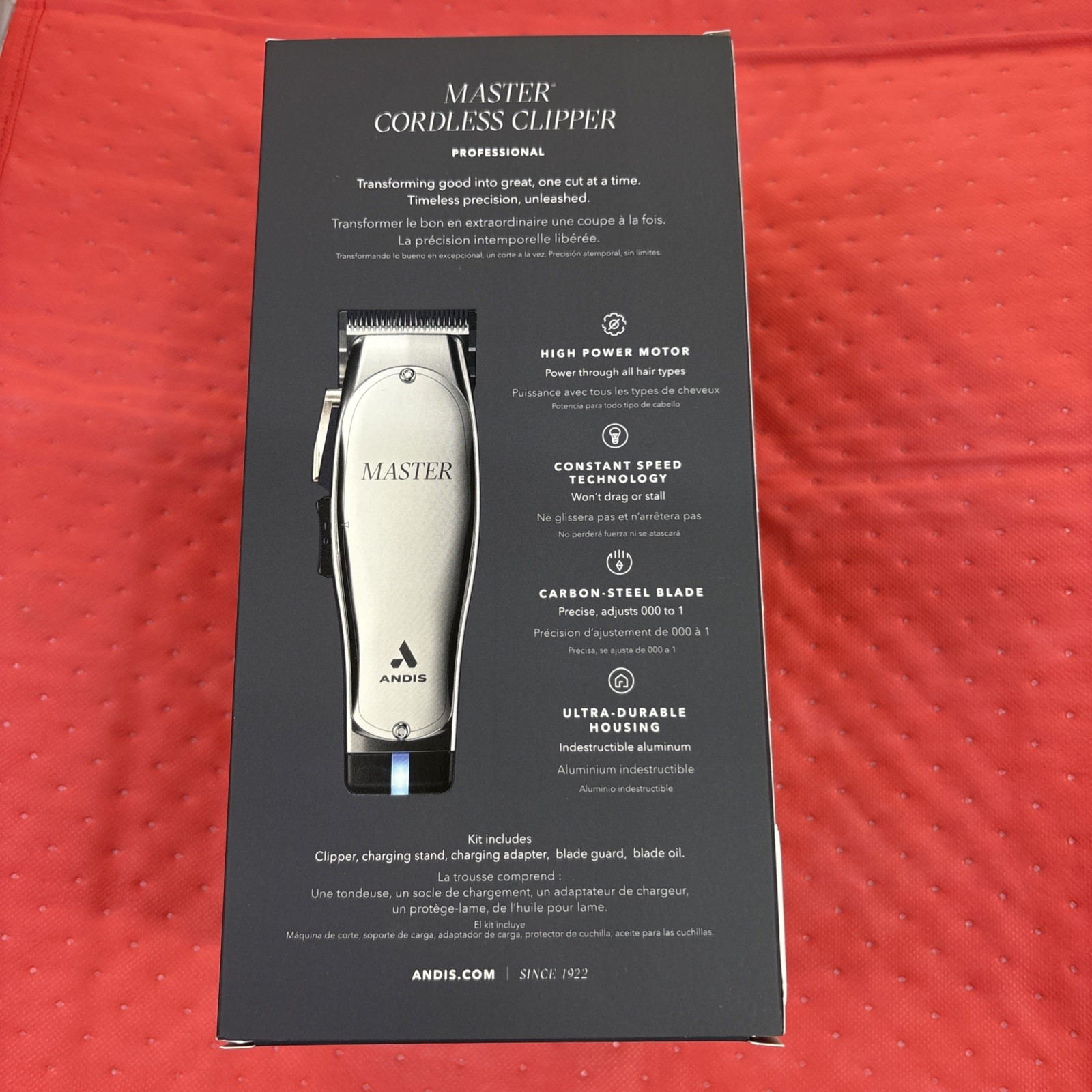 Andis Master Cordless Clipper – 12470