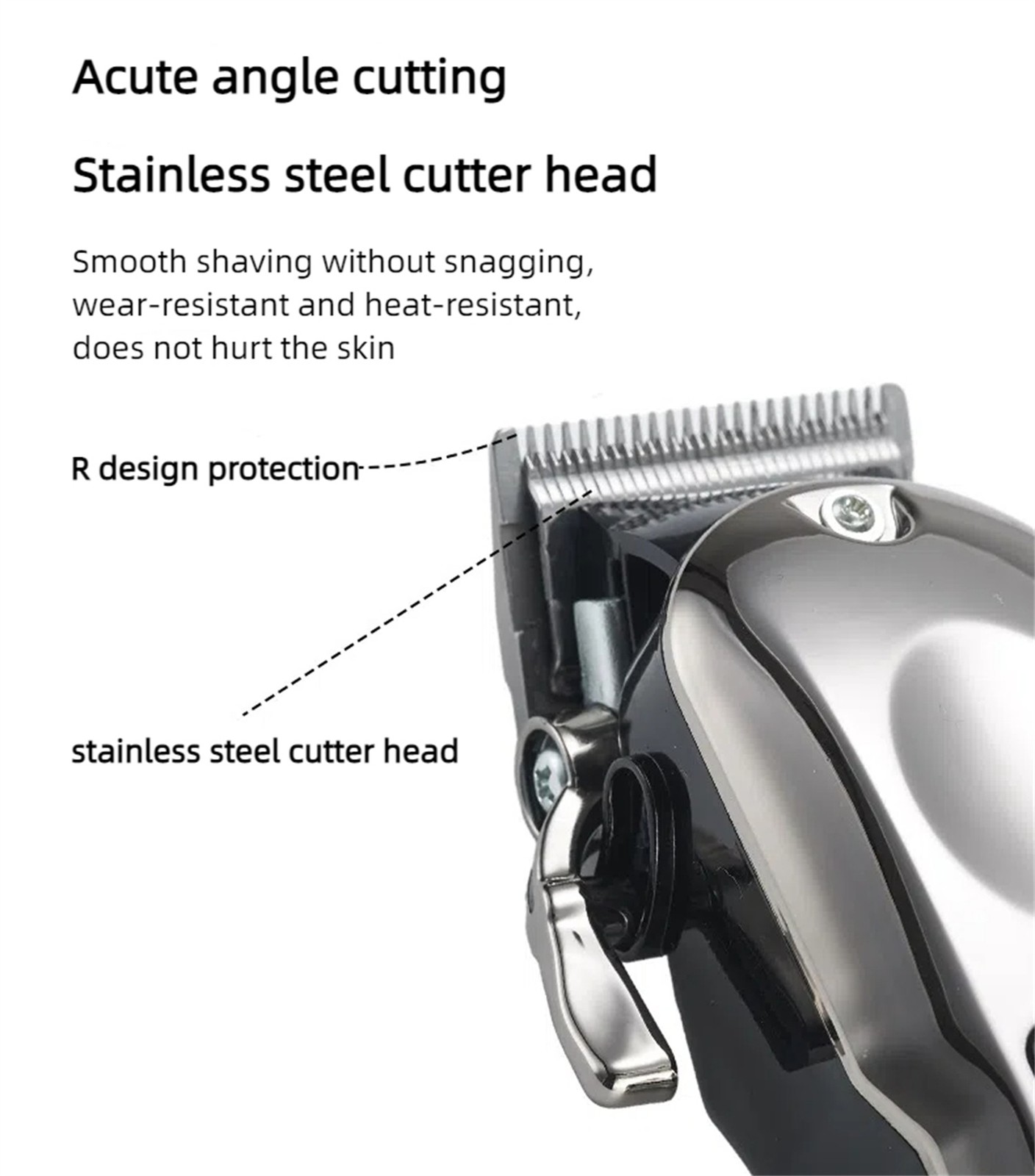 Professional Hair Clippers Trimmer Mens Barber Hair Cutting kit Machine Cordless