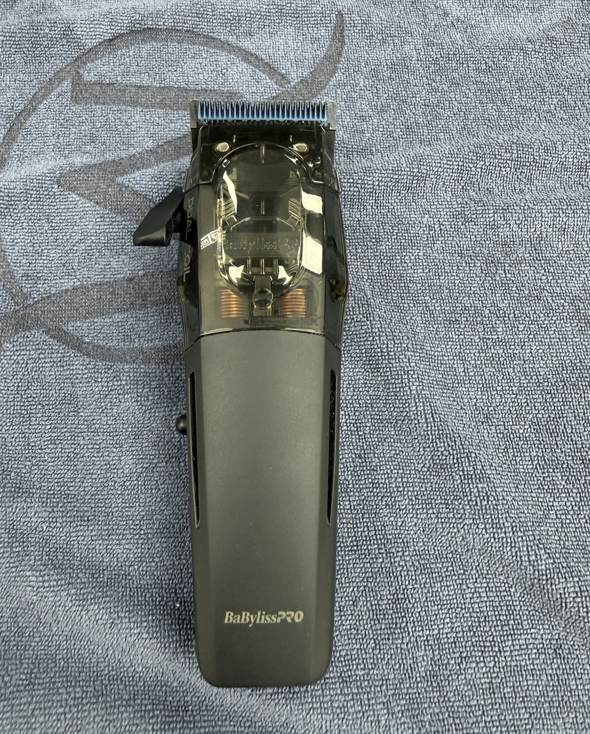 BaBylissPRO Dual Coil Cordless Hair Clipper, Linear Motor, Square Blade, Black