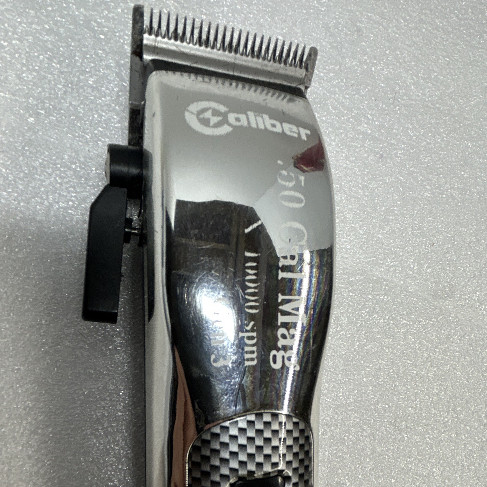 Caliber Pro .50 Cal Mag Cordless Battery Hair Clipper, Silver/Black