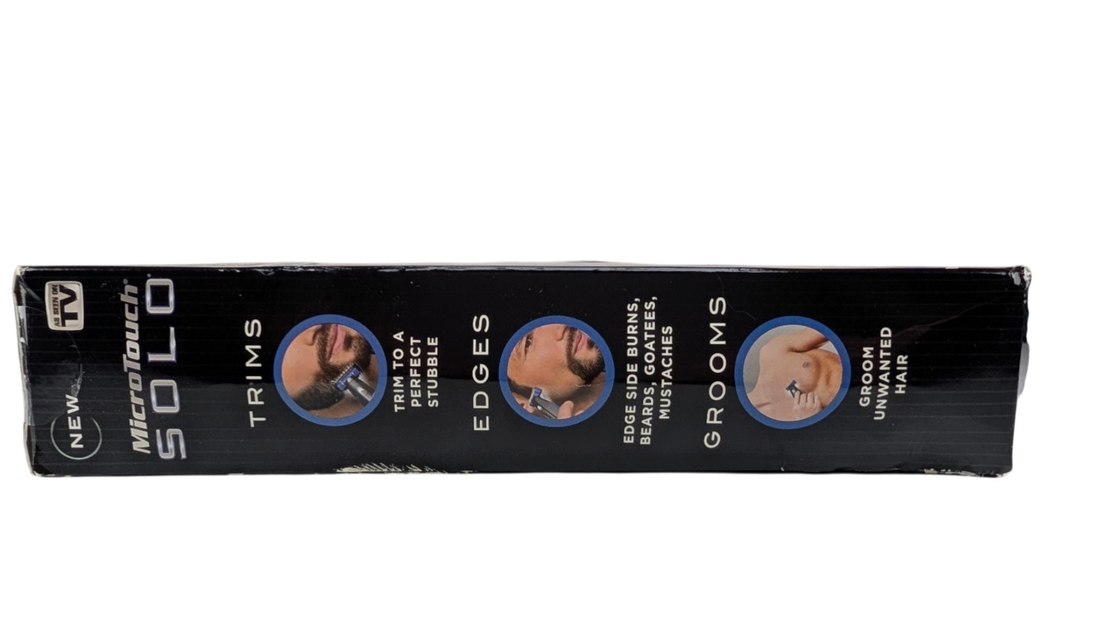 MicroTouch Solo Rechargeable Full Body Groomer Trimmer USB 3 Combs New Sealed
