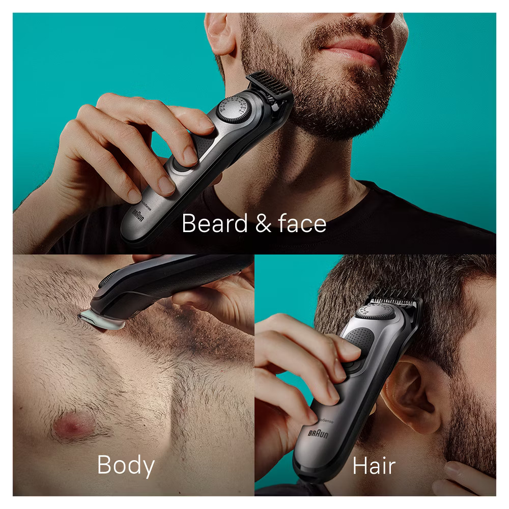 Braun Series 7 AiO7440 Rechargeable 12-in-1 Body, Beard & Hair Trimmer