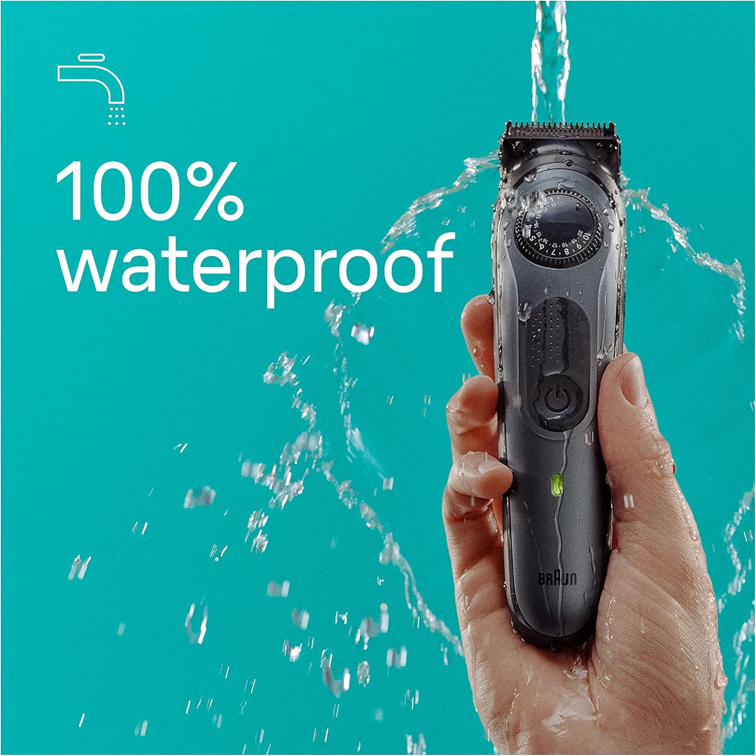 All-In-One Style Kit Series 5 5471, 8-In-1 Trimmer for Men with Beard Trimmer, B