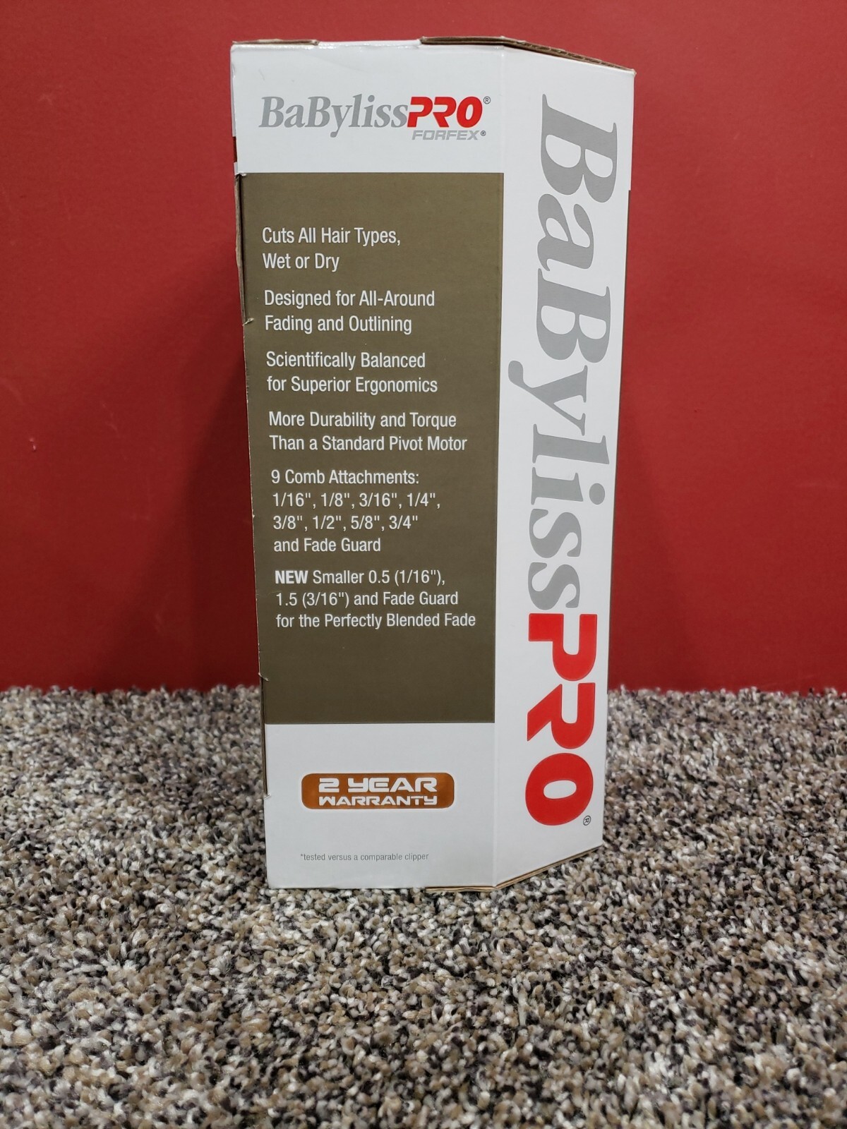 BaByliss Pro Super FX ~ FX671 ~ Hair Clipper – Cuts 2X Faster ~ Brand NEW!