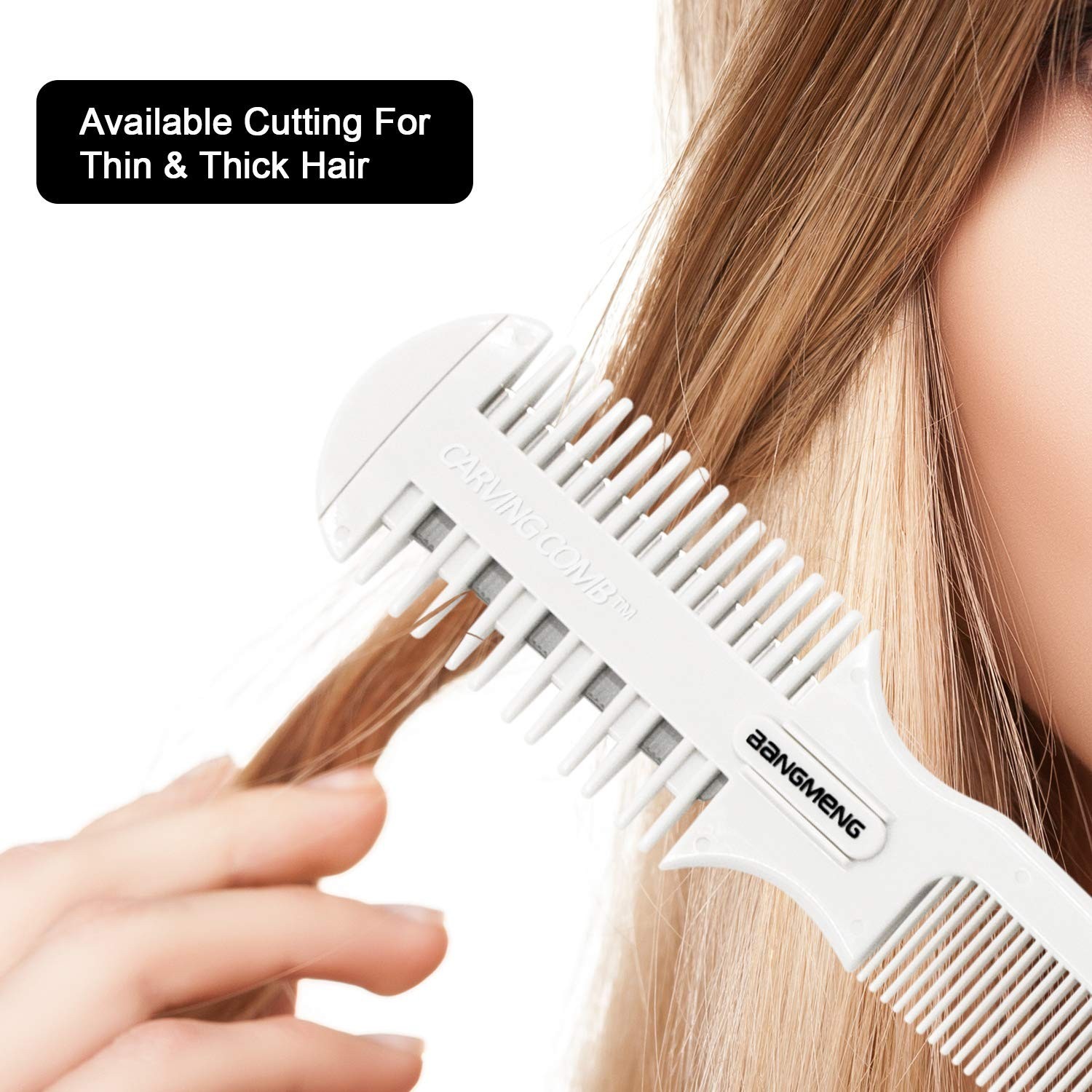 Hair Cutter CombShaper Double Edge RazorSplit Ends Hair Trimmer Styler For…