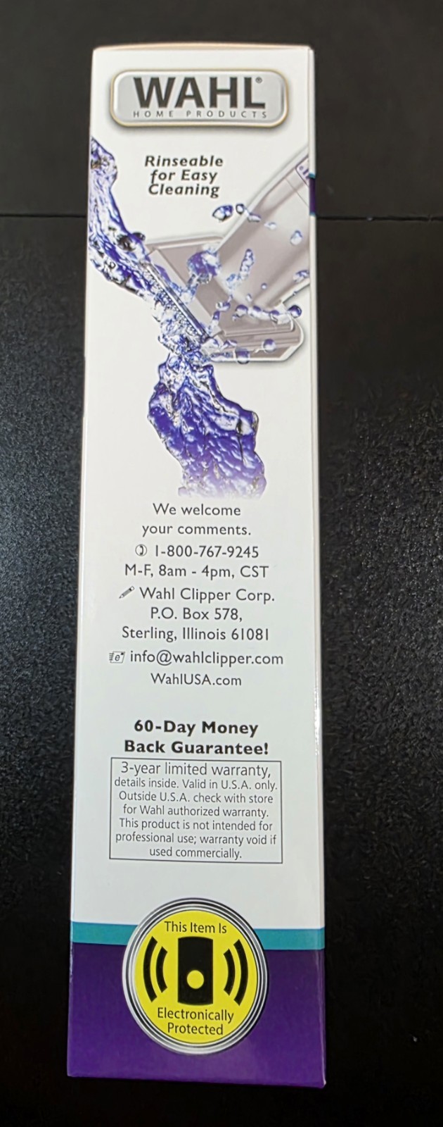 NIB Wahl True Confidence Wet/Dry No Irritation Grooming Fast Easy Hair Removal