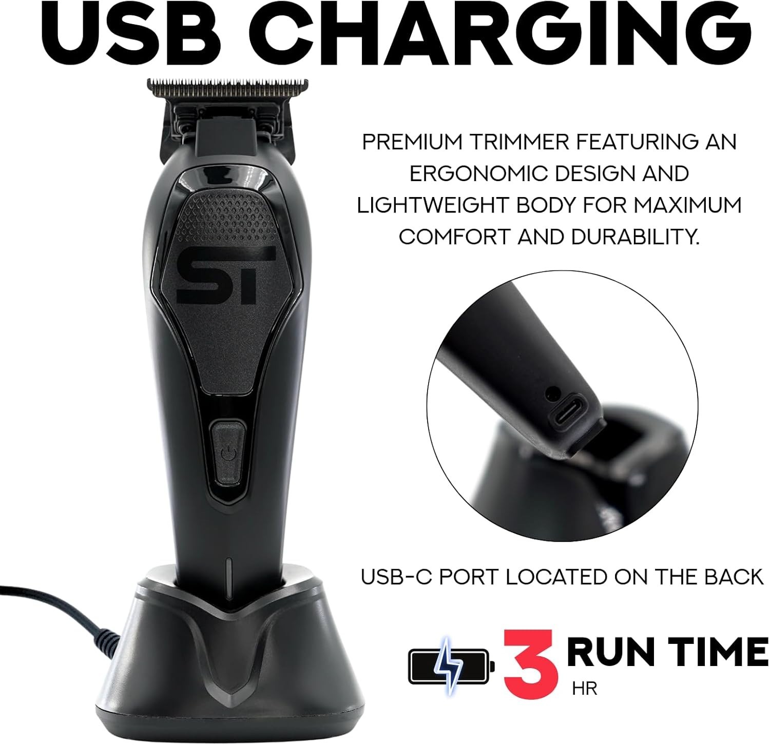 Supreme Trimmer Darkstar 72 Hair Trimmer with Magnetic Vector Motor | ST700