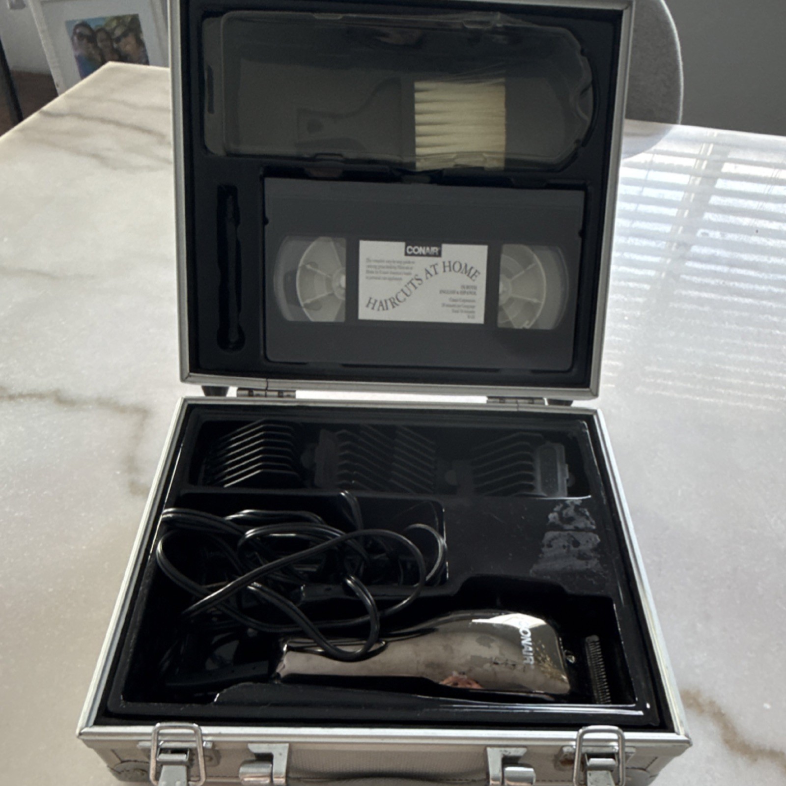 Conair HC290 Electric Hair Clipper Kit with Hair Guards & Storage Case