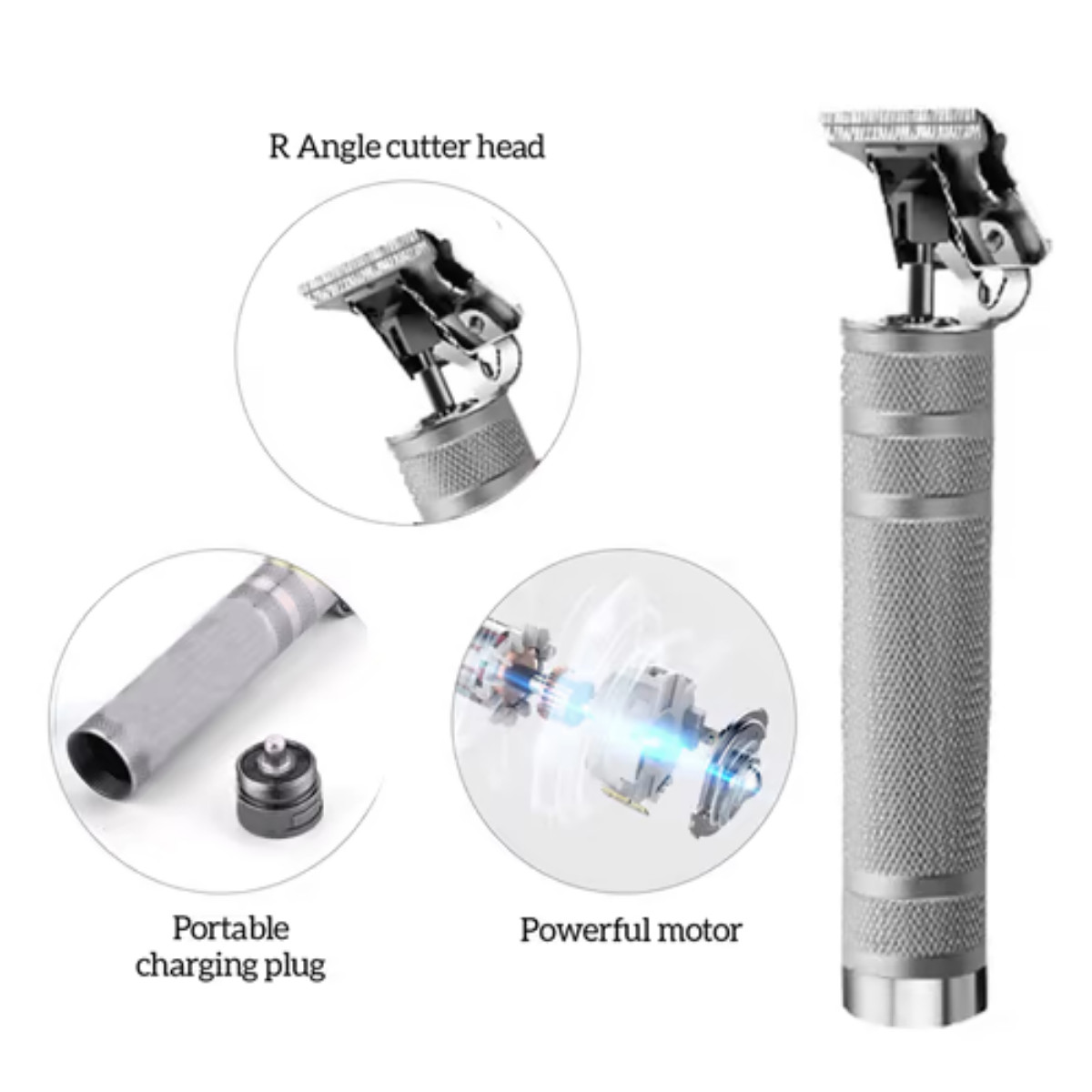 Kemei-1974B Cordless Hair Clippers Trimmer Shaver Clipper Cutting Beard Barber