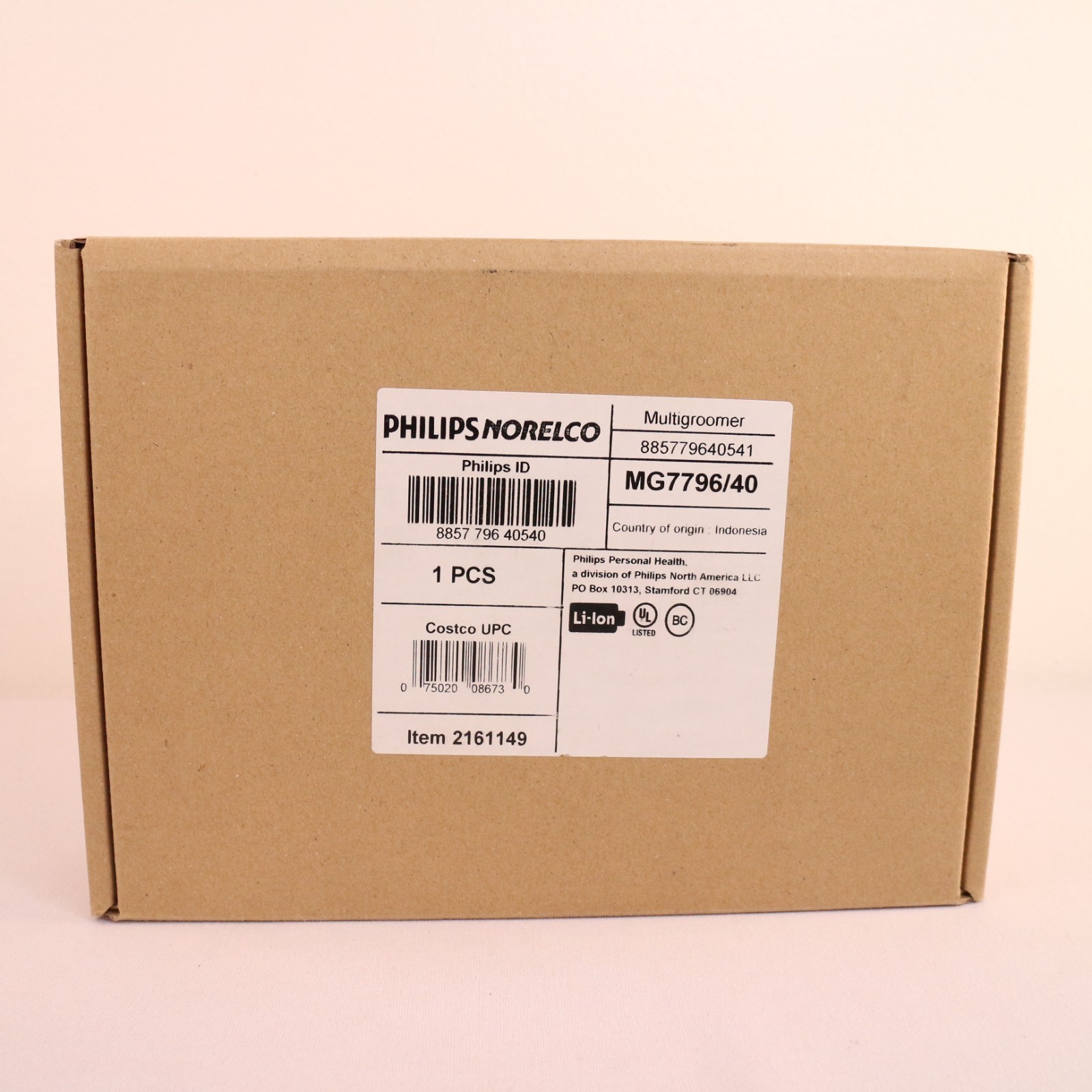 Philips Norelco Series 8000 MG7796 40 Multigroomer 21-Piece Grooming Kit Silver
