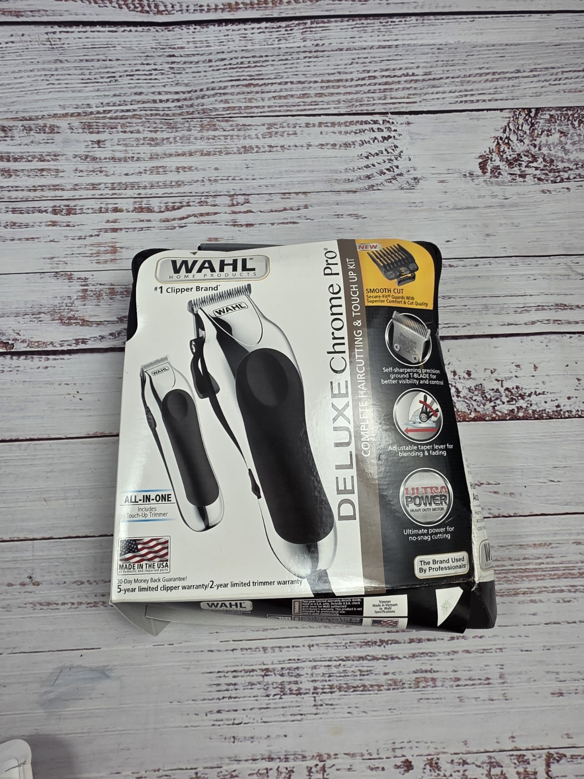 Wahl Chrome Pro Deluxe Kit 79524‑5201M – Corded Clipper Brand New