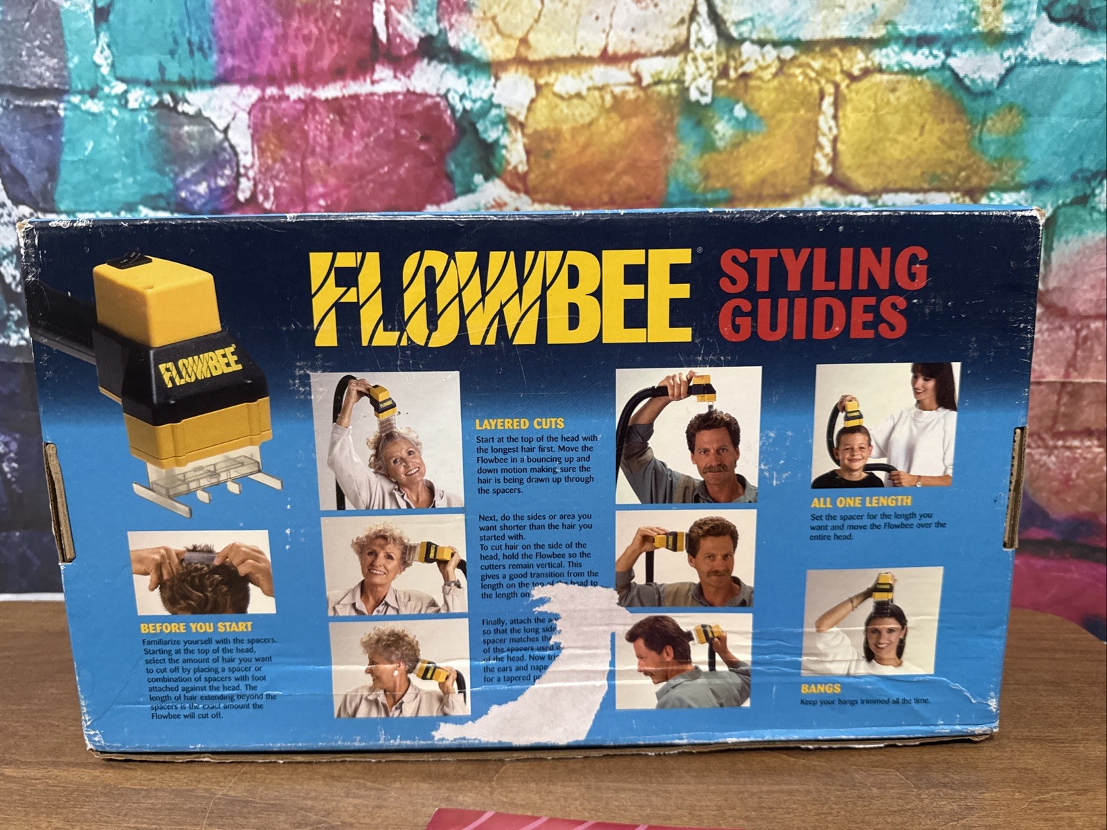 FLOWBEE Home Haircutting System With Box, Manual, & Some Accessories