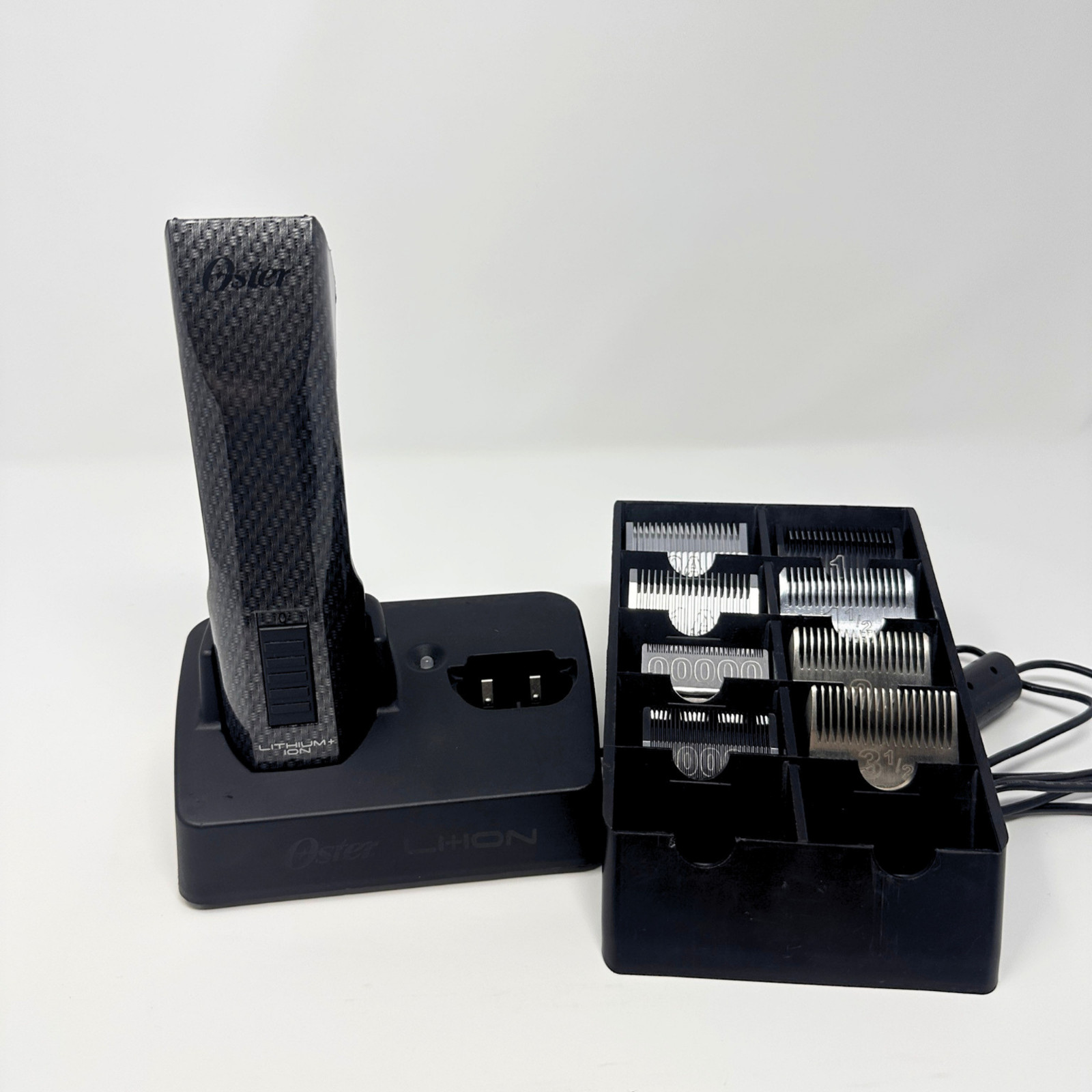 Oster Octane Lithium-Ion Cordless Professional Clipper, Charger, 8 Blades Tested