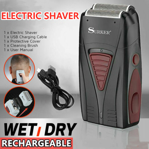 Men Electric Rechargeable Shaver Trimmer Razor Hair Beard Shaving Machine US