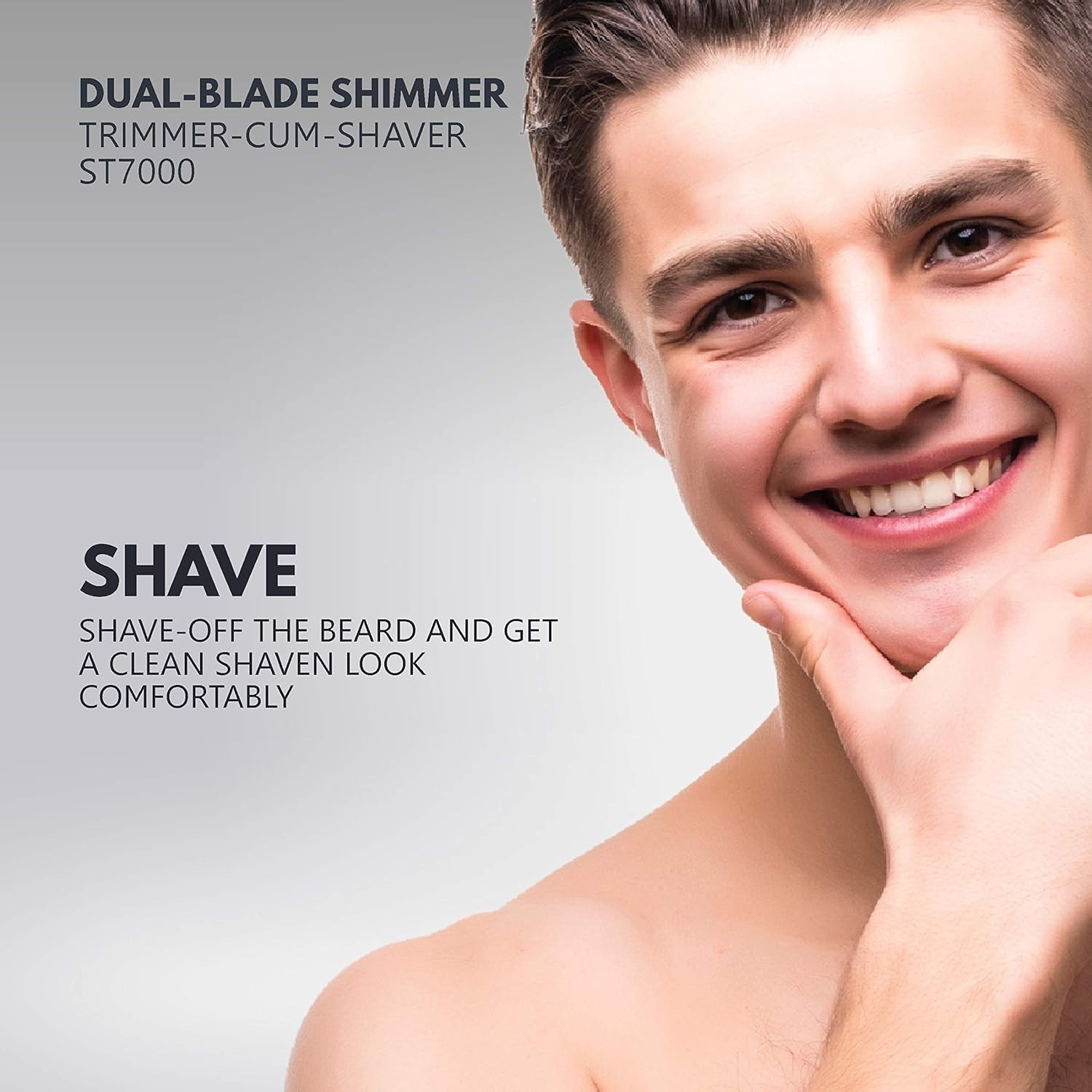 Havells UniBlade (Shaver cum Trimmer) For Wet and Dry shave 3 Trimming Combs