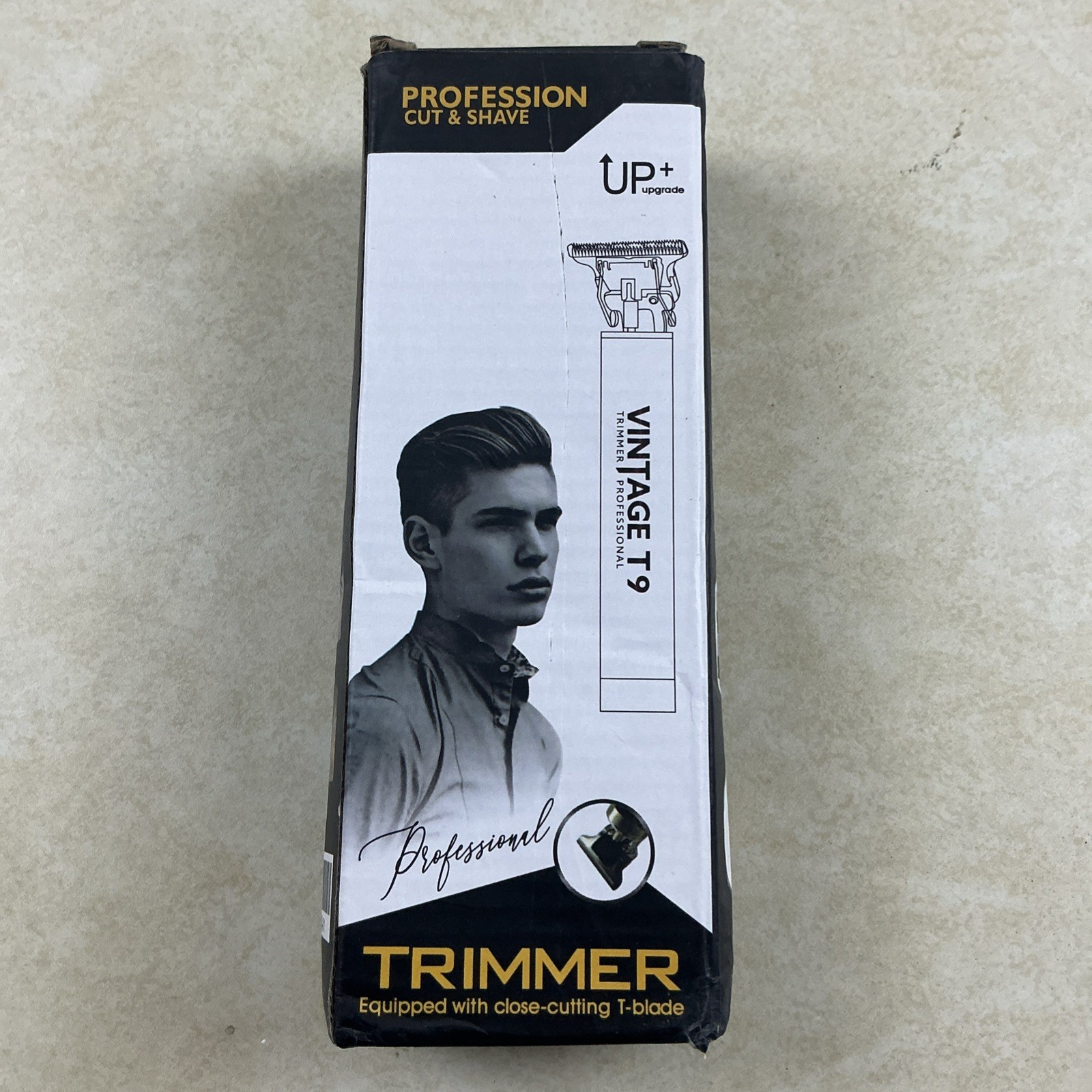 Profession Cut & Shave Vintage T9 Trimmer T Blade Ceramic Head Stainless Steel