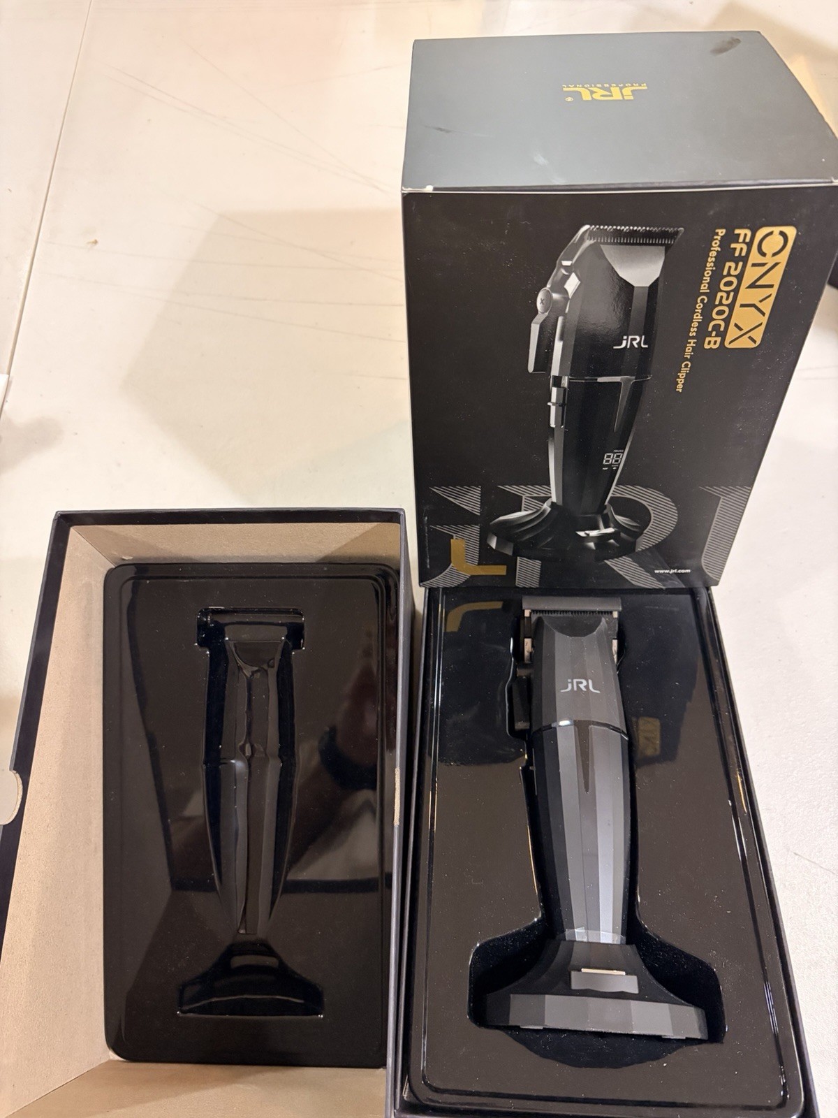 JRL Professional Onyx FF220C-B Cordless Hair Clipper Black