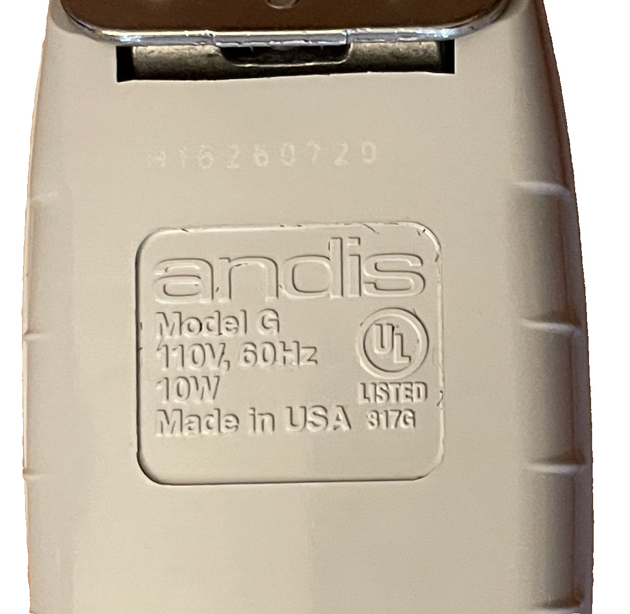 Andis T-Outliner Professional T-Blade Trimmer GTO Dry & Fading Corded #04710 VGC