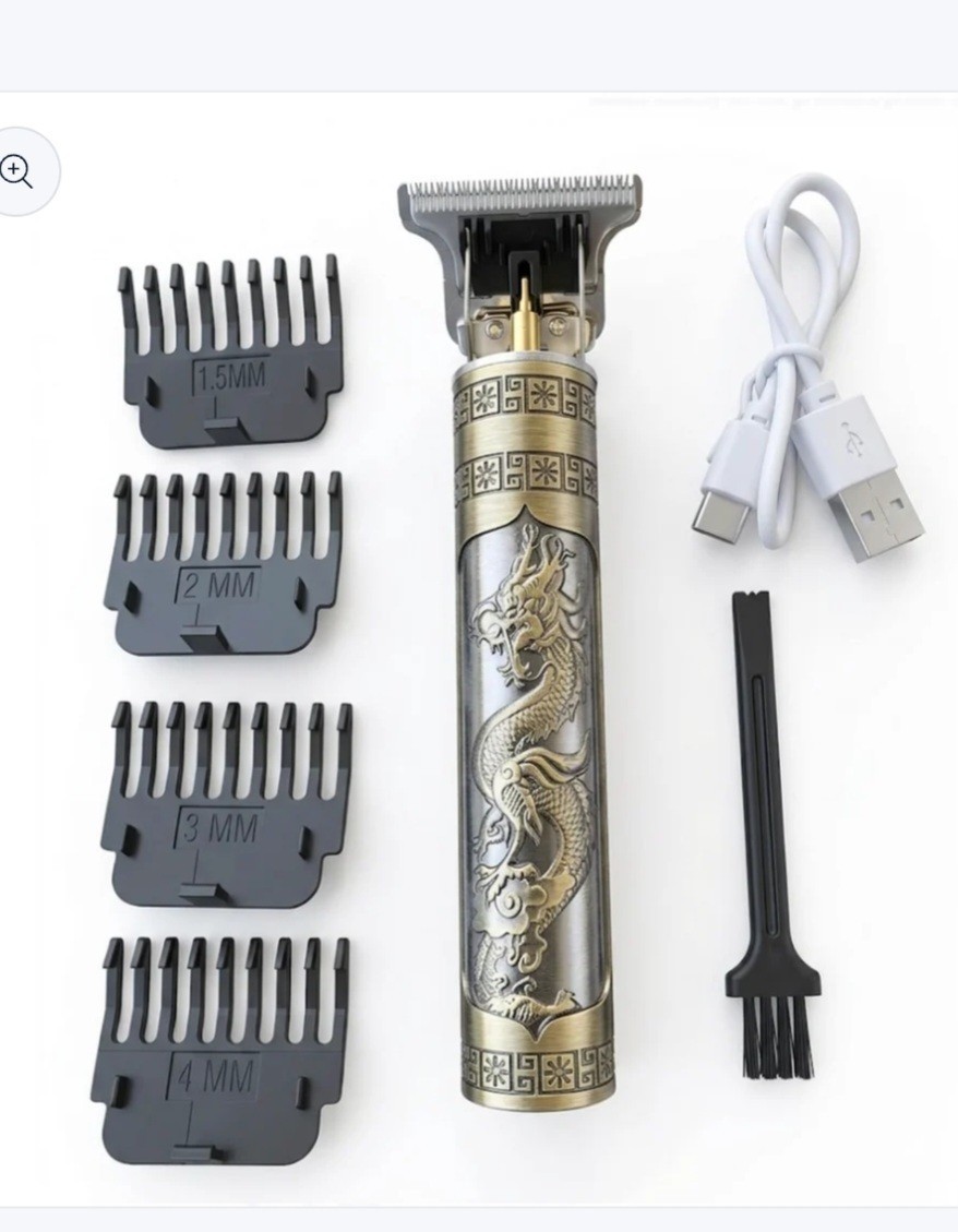 Vintage T9 Barbeador Dragon Beard Hair Trimmer Cutter Machine Men Pack of 2