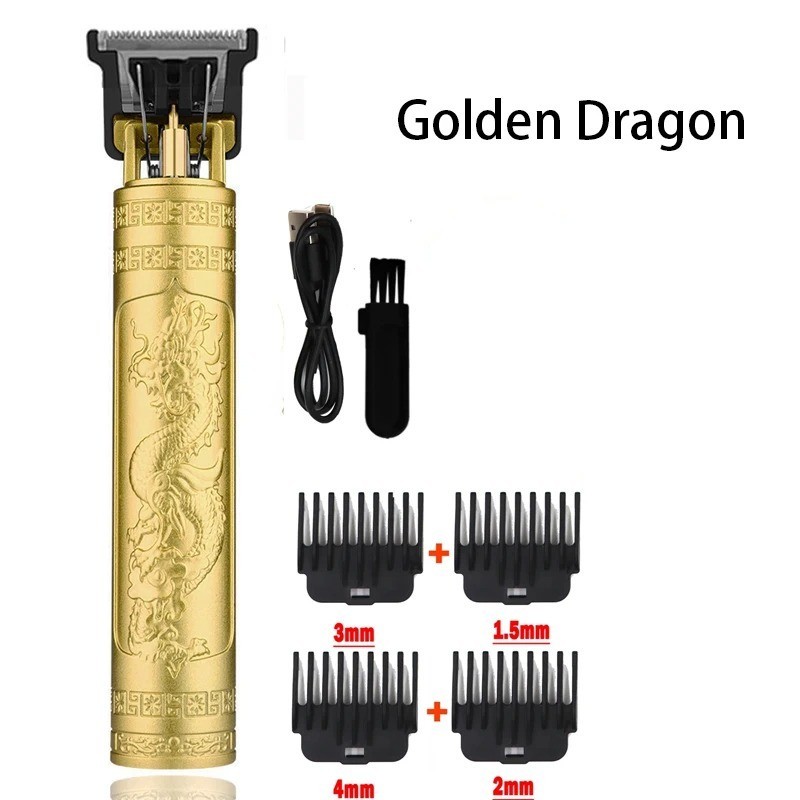 Professional Trimmer Hair Clippers Cutting Beard Cordless Barber Shaving Machine