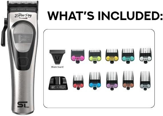 Supreme Trimmer TORQ Clipper with Low Noise, Brushless Drone Motor | STC781