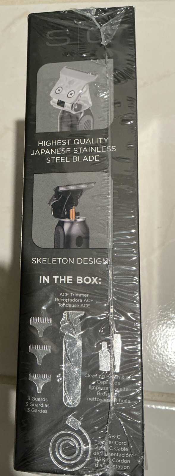 StyleCraft ACE Rechargeable Cordless Precision Hair Trimmer . New Sealed