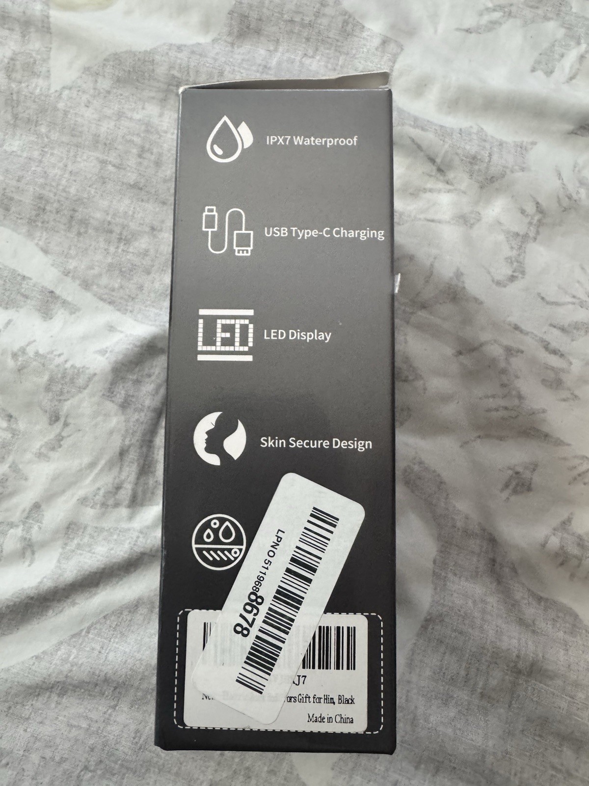 Virelle Electric Hair Trimmer USB Type-C, IPX7 Waterproof, LED, Black ZCB166