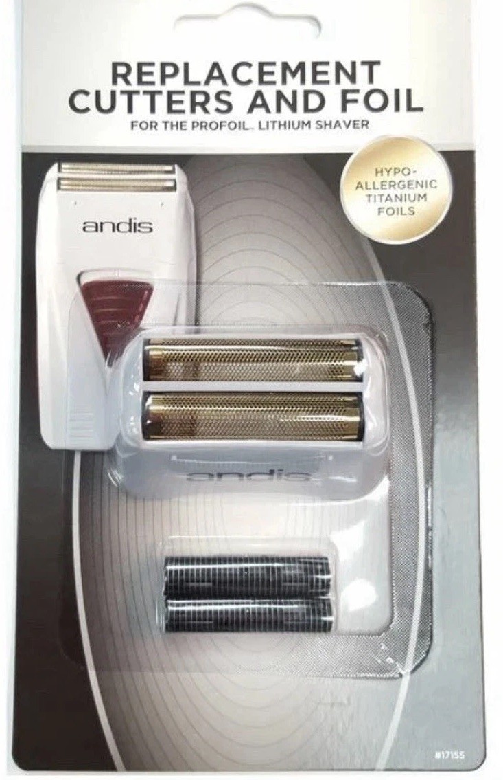 For Andis Pro Shaver Replacement Foil and Cutter #17155 For #17150 17200 Shaver