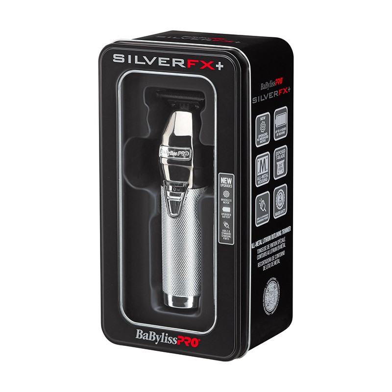 BaBylissPRO SilverFX+ Lithium Outlining N1 Brushless Motor Trimmer – FX787NS