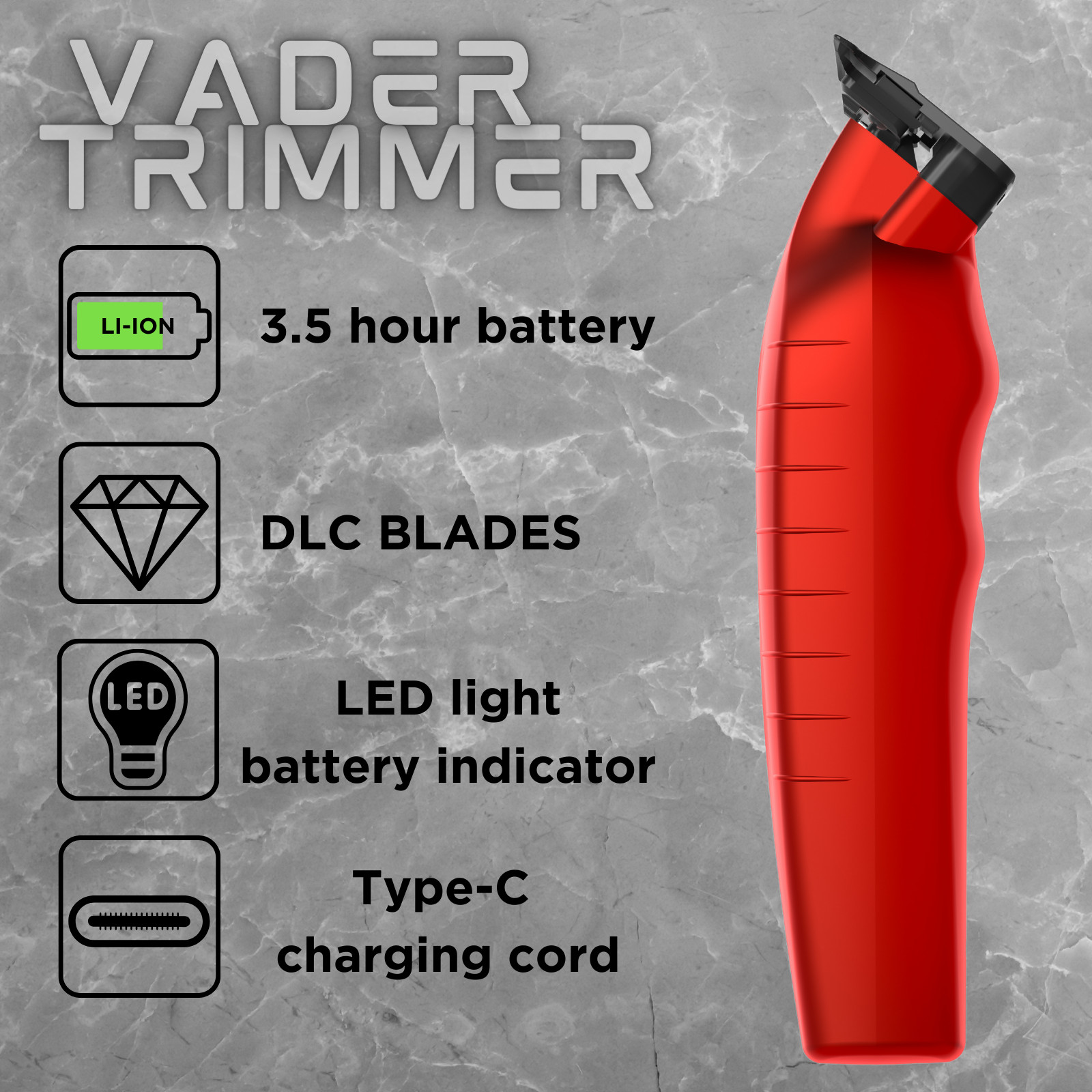 Supreme Trimmer ST3778 VADER Beard & Hair Trimmer – Factory Recertified