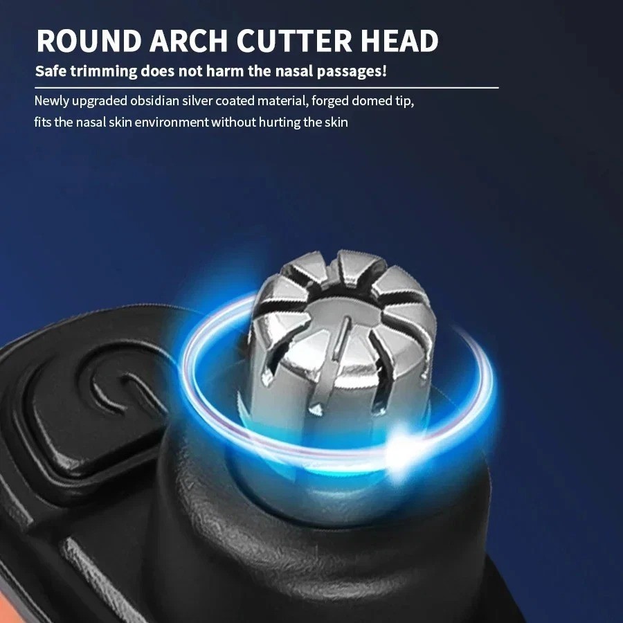 USB Rechargeable Nose Ear Hair Trimmer for Men Portable Clipper Original