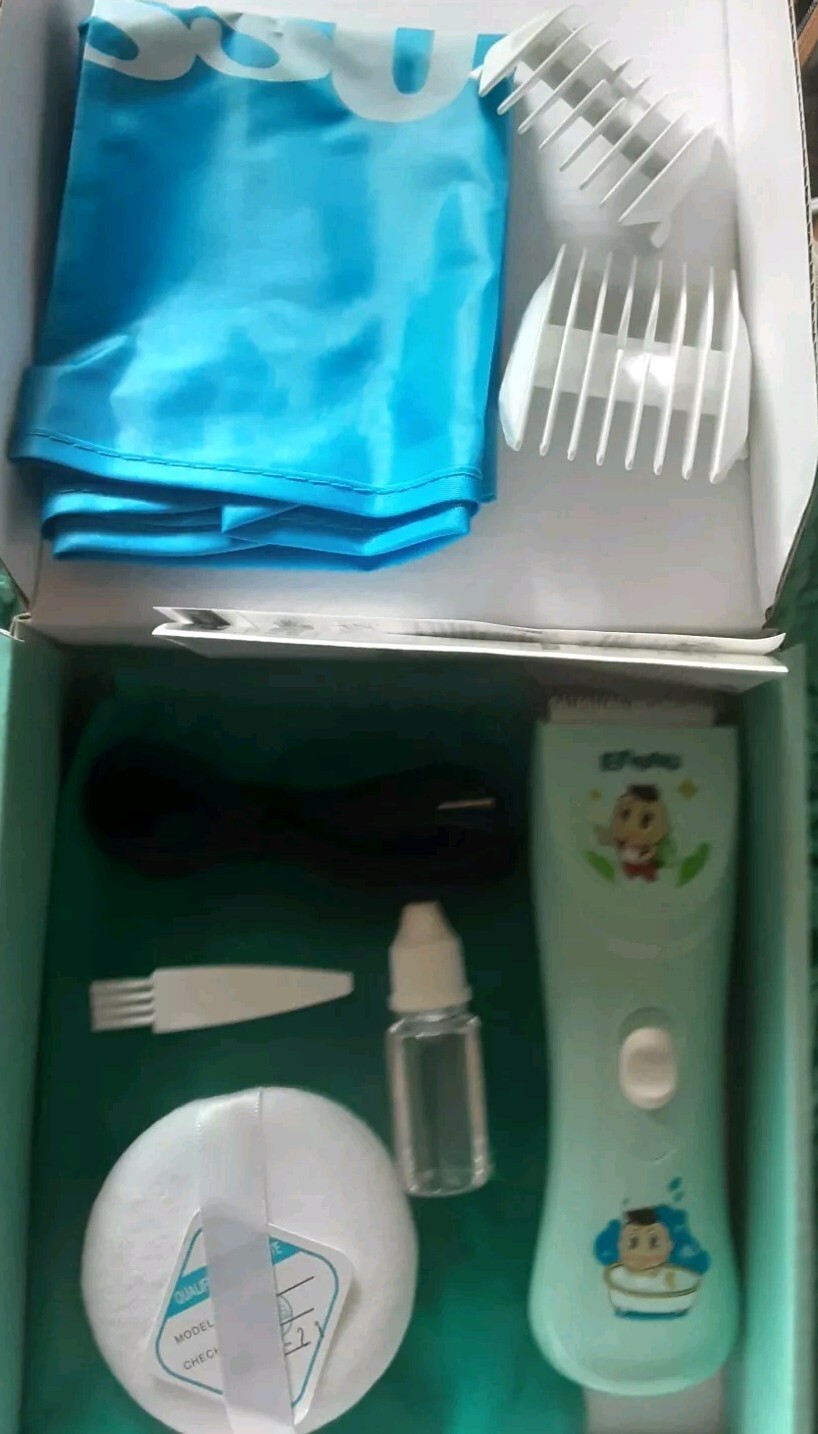 ENSSU Baby Hair Clippers, Lower Noise Haircut Trimmers for Children with Autism