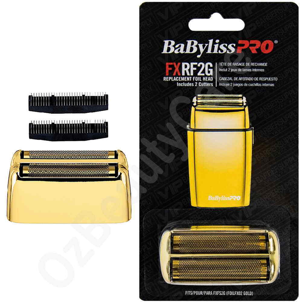 BaByliss PRO FXRF2G Replacement Foil & Cutter Head For FoilFX02 Gold Shaver