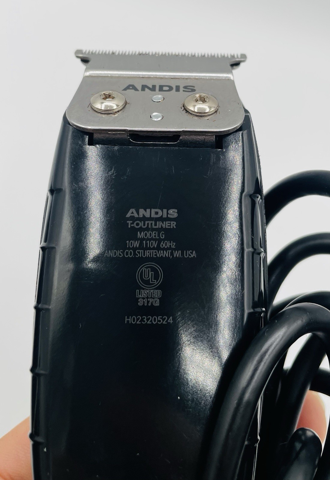 Andis T-Outliner Model G Professional T-Blade Trimmer Corded- $50 Each