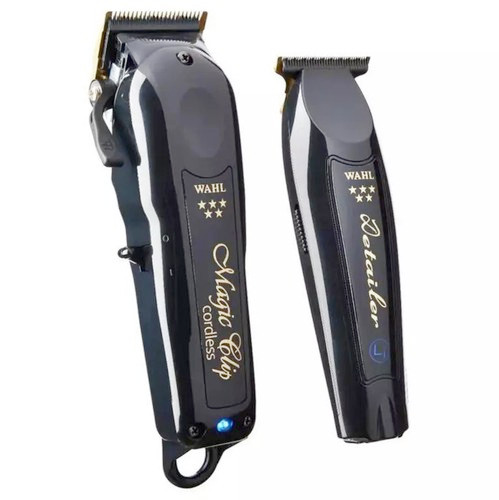 New Wahl Cordless Barber Combo Clipper/Detailer Trimmer – Black 3025397 US