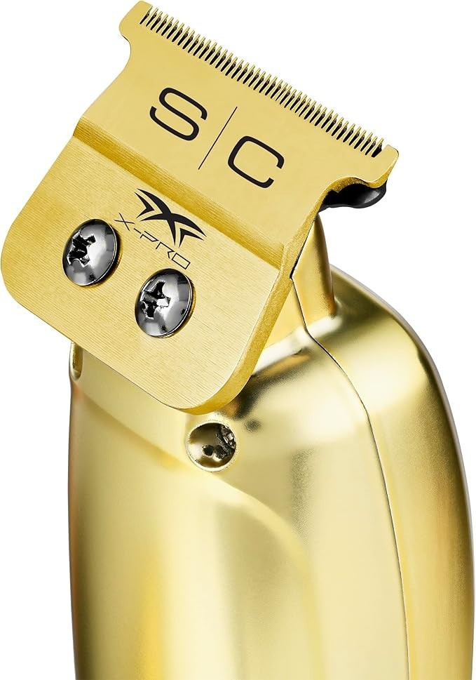StyleCraft by Silver Bullet Saber Hair Trimmer Gold – Digital Brushless Motor