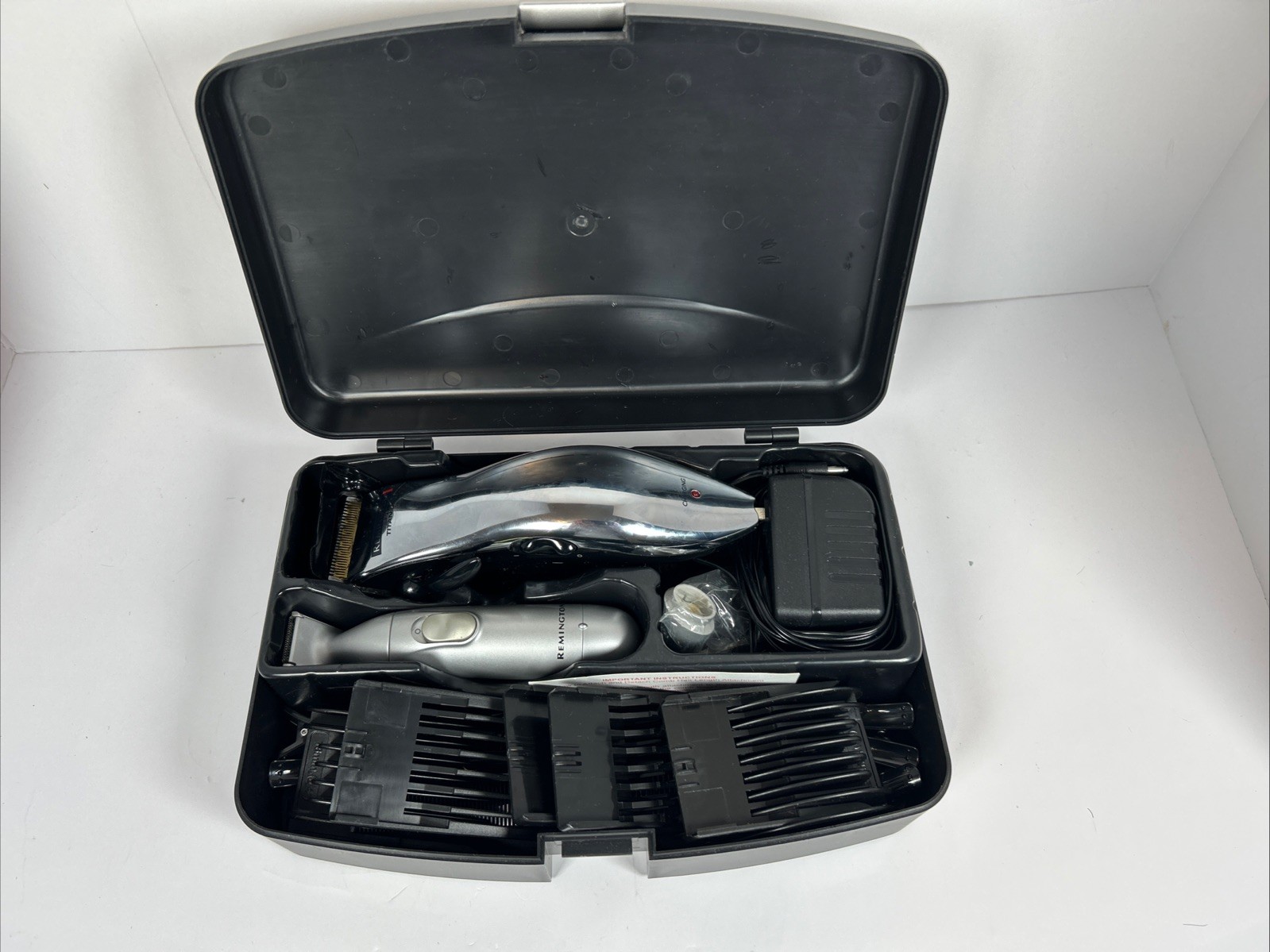Remington HC-930 Hair Clipper Kit + Cordless TLG 100 & Clipper & Accessories Kit