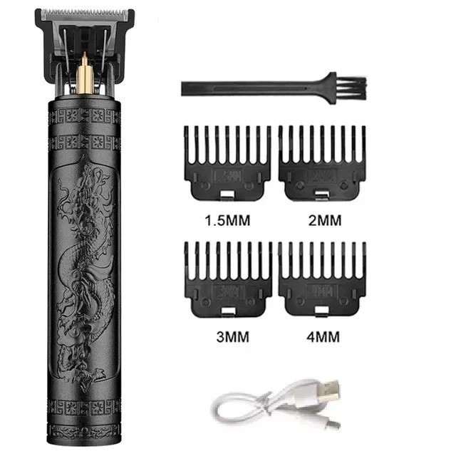Vintage T9 Electric Cordless Hair Trimmer Professional Clippers Barber Shaving