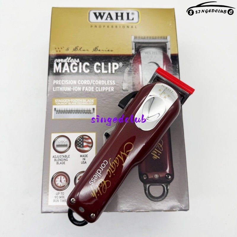 Wahl Professional 8148 5-Star Series Cordless Magic Clip Cord / Cordless Clipper