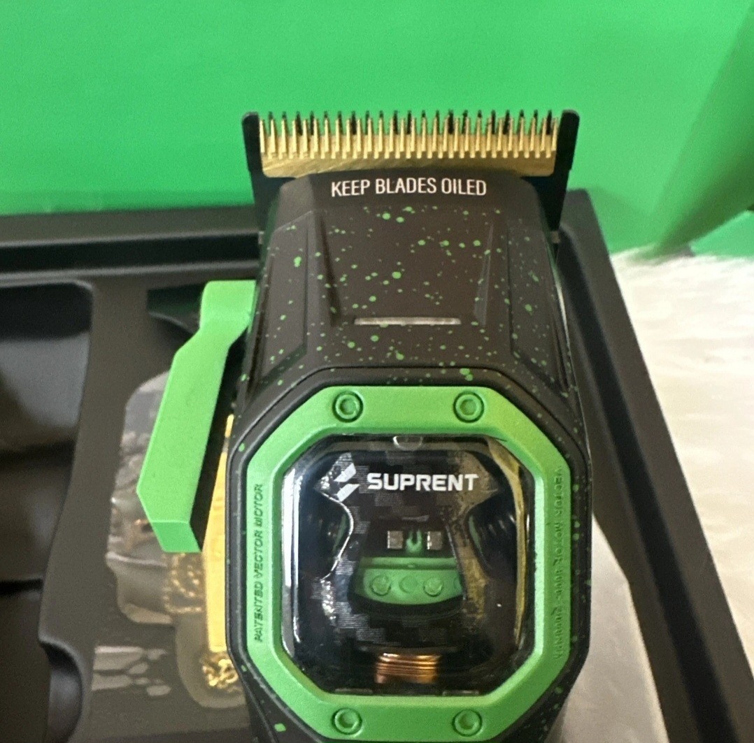 ‼️SUPRENT Fangs HC976 Clipper & Trimmer Set, Adjustable Speed, Charging Stand .