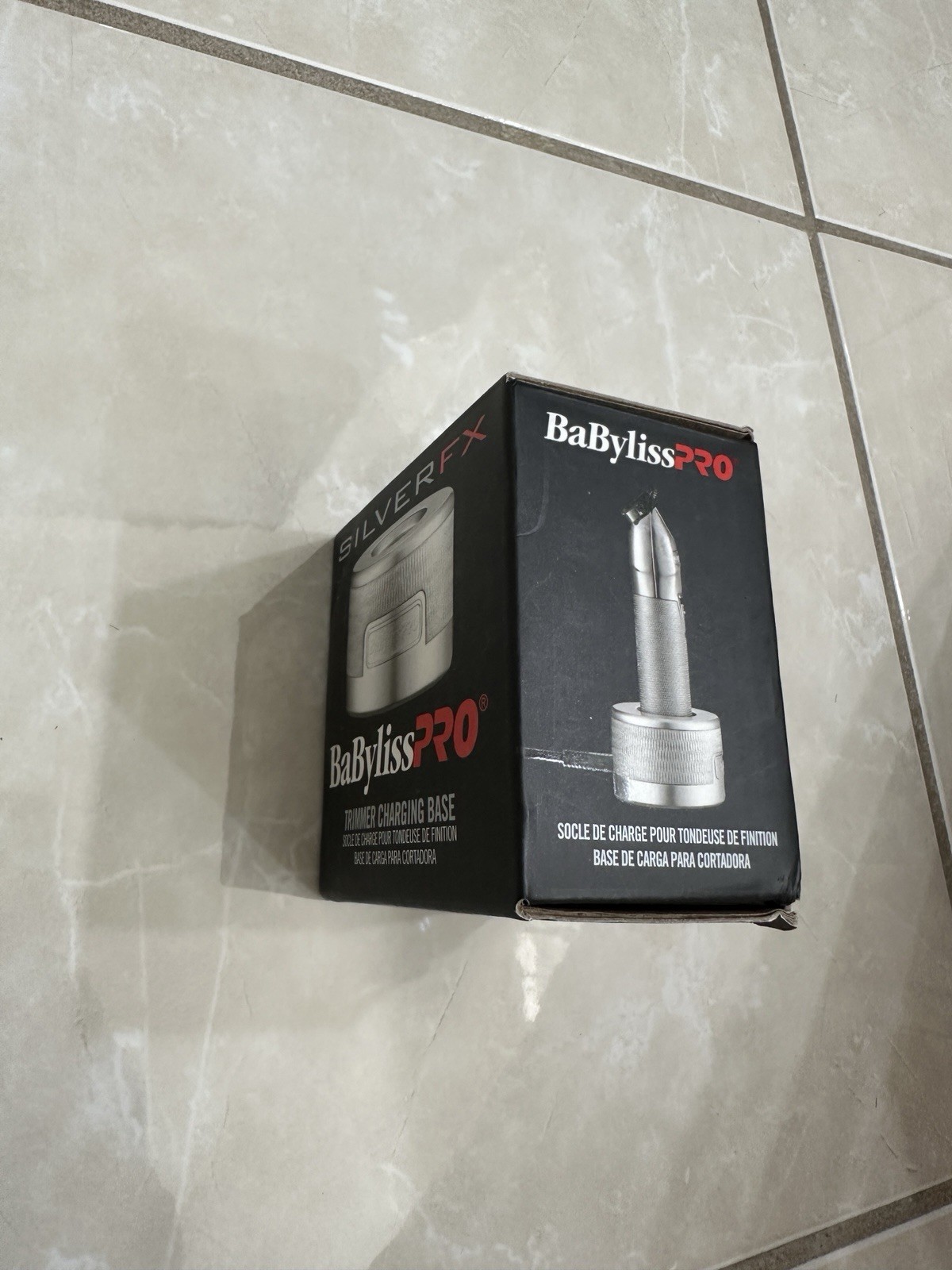 Babyliss Pro SILVERFX FX787S Silver Trimmer Charger Base FX787BASE-S