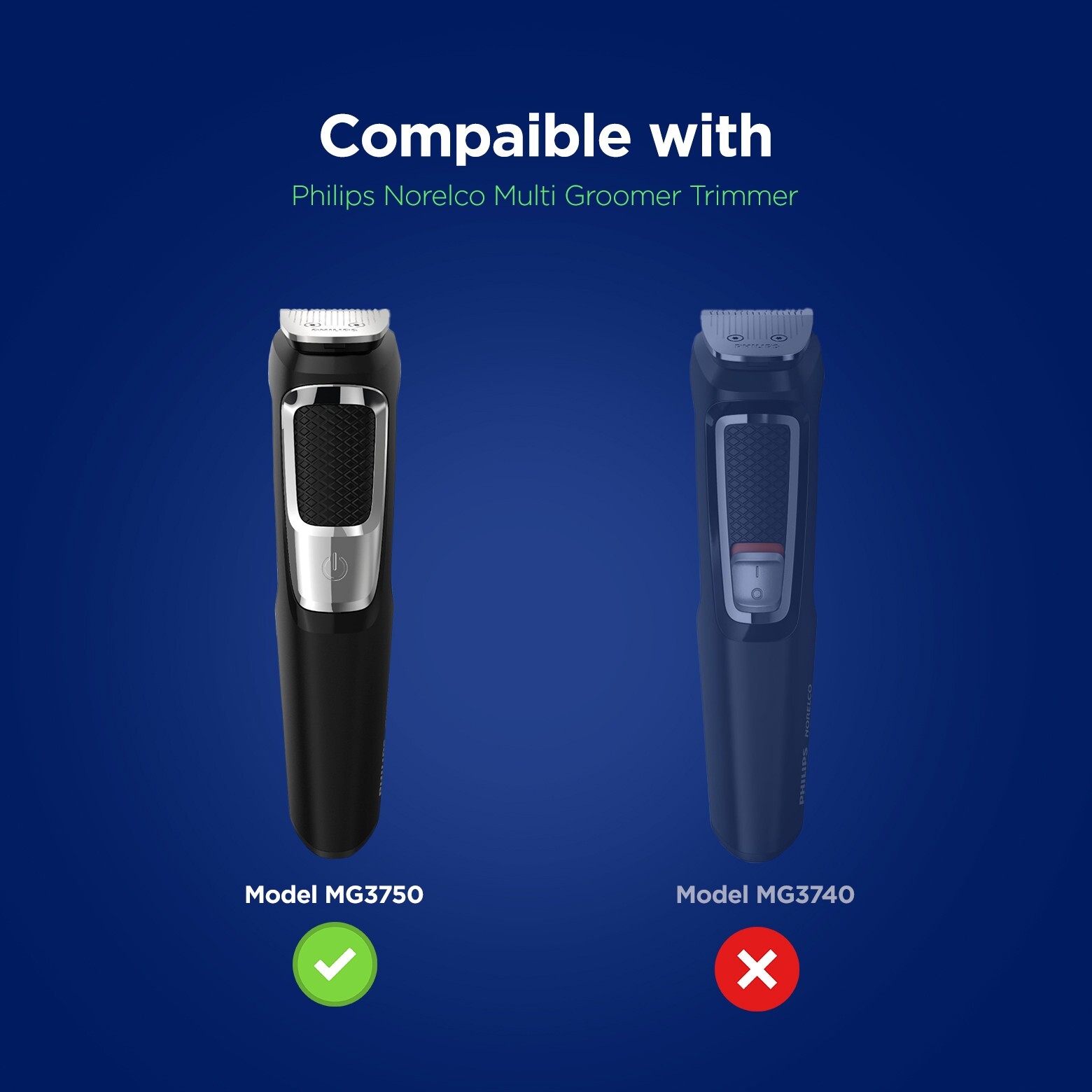 Steliron Charging Dock for Philips Norelco Multi Groomer All-In-One Trimmer (MG3