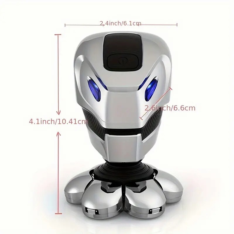 Cordless Electric Hair Remover Shavers Bald Head Razor Smooth Skull Cord Wet Dry