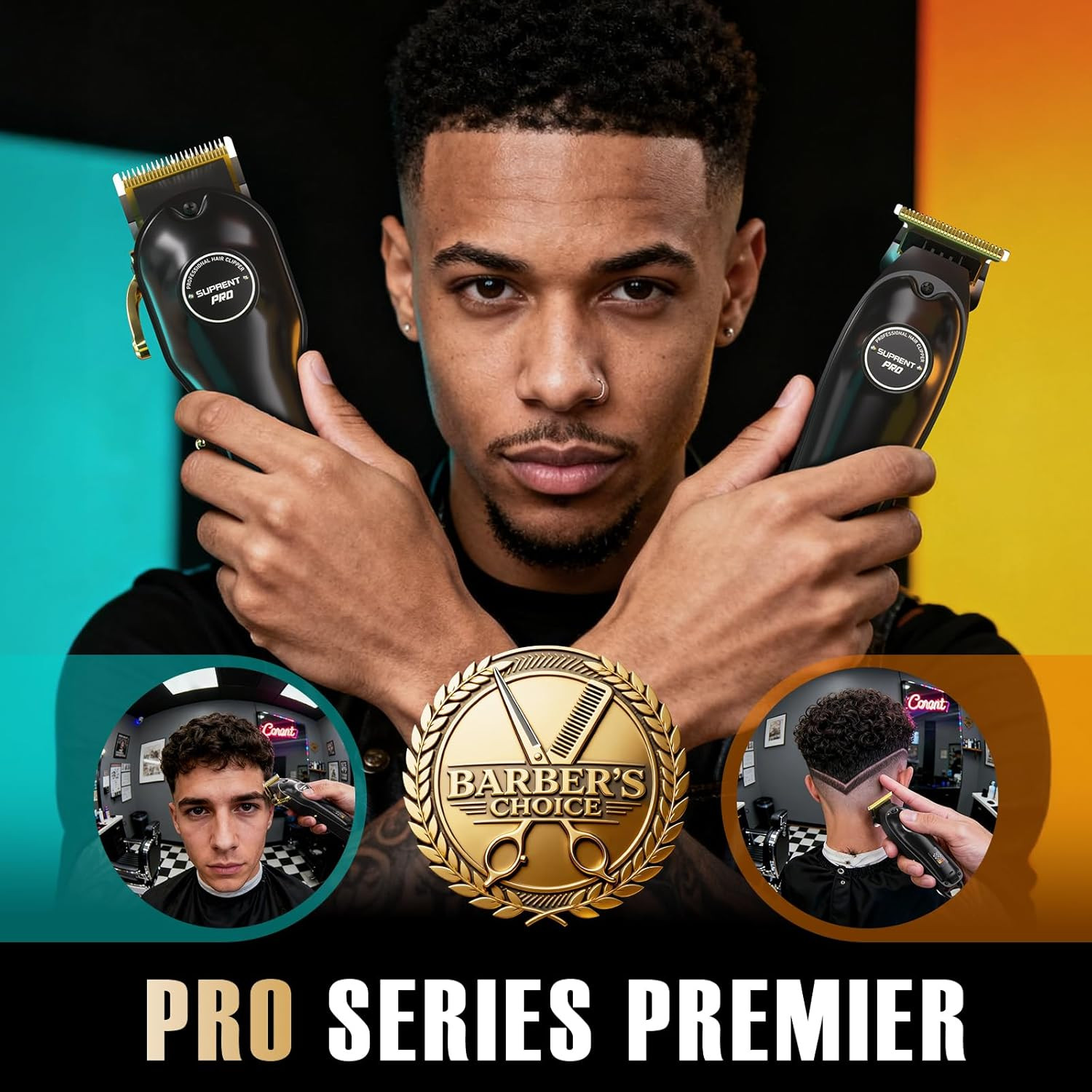 PRO Máquinas Profesionales Para Cortar Cabello Maquina Cortadora De Pelo Set MEN