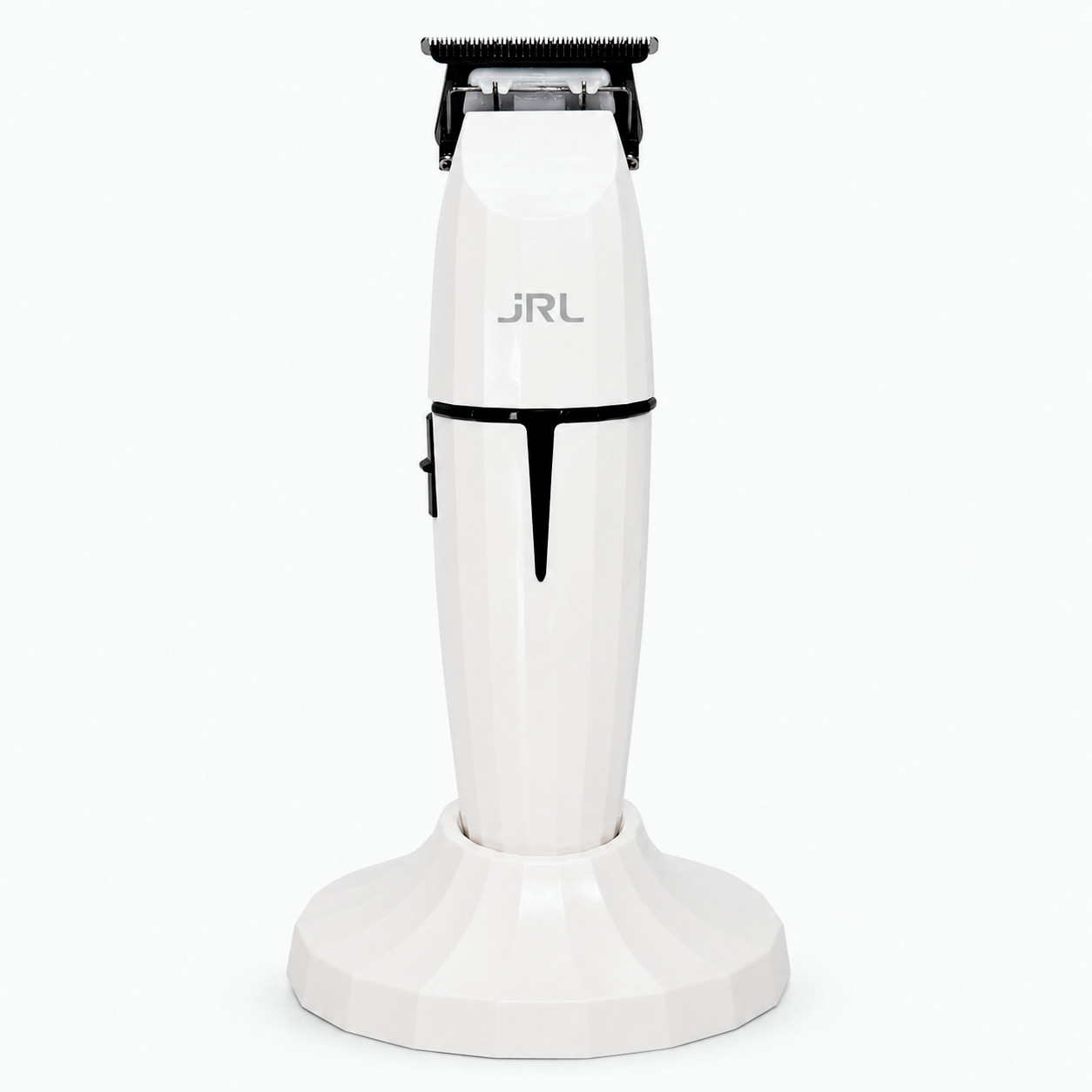 JRL Ghost 2020T-B-W Cordless Hair Trimmer White w/ Charging Dock