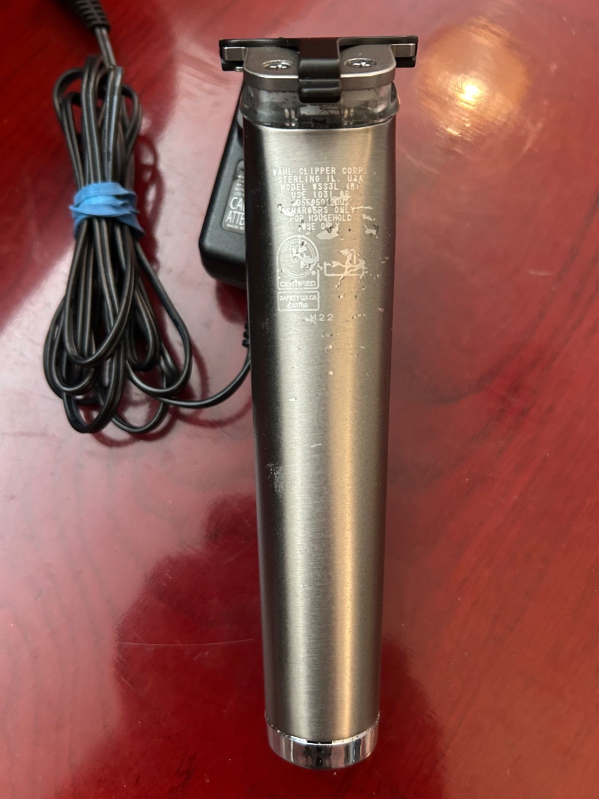 Wahl Stainless Timmer & Charger Lithium Ion All In One