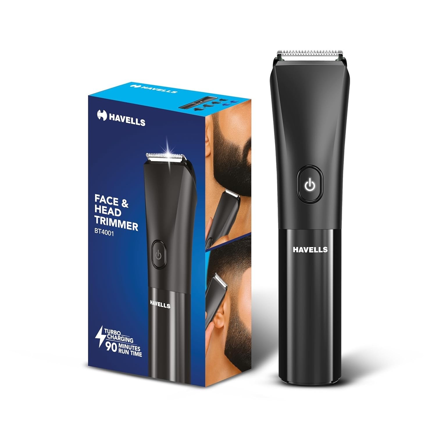 Havells 7-in-1 Trimmer, 2-in-1 Blade, Type-C Fast Charge, No Nicks & Cuts