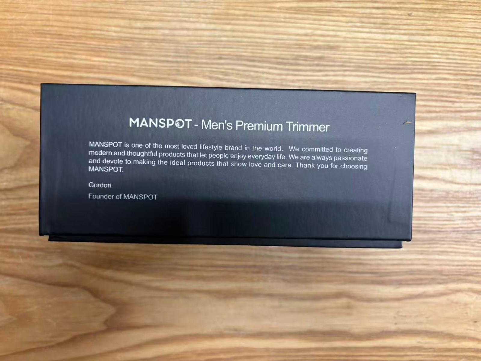 MANSPOT Man’s Premium Trimmer, Anti- Nick, Waterproof, Green