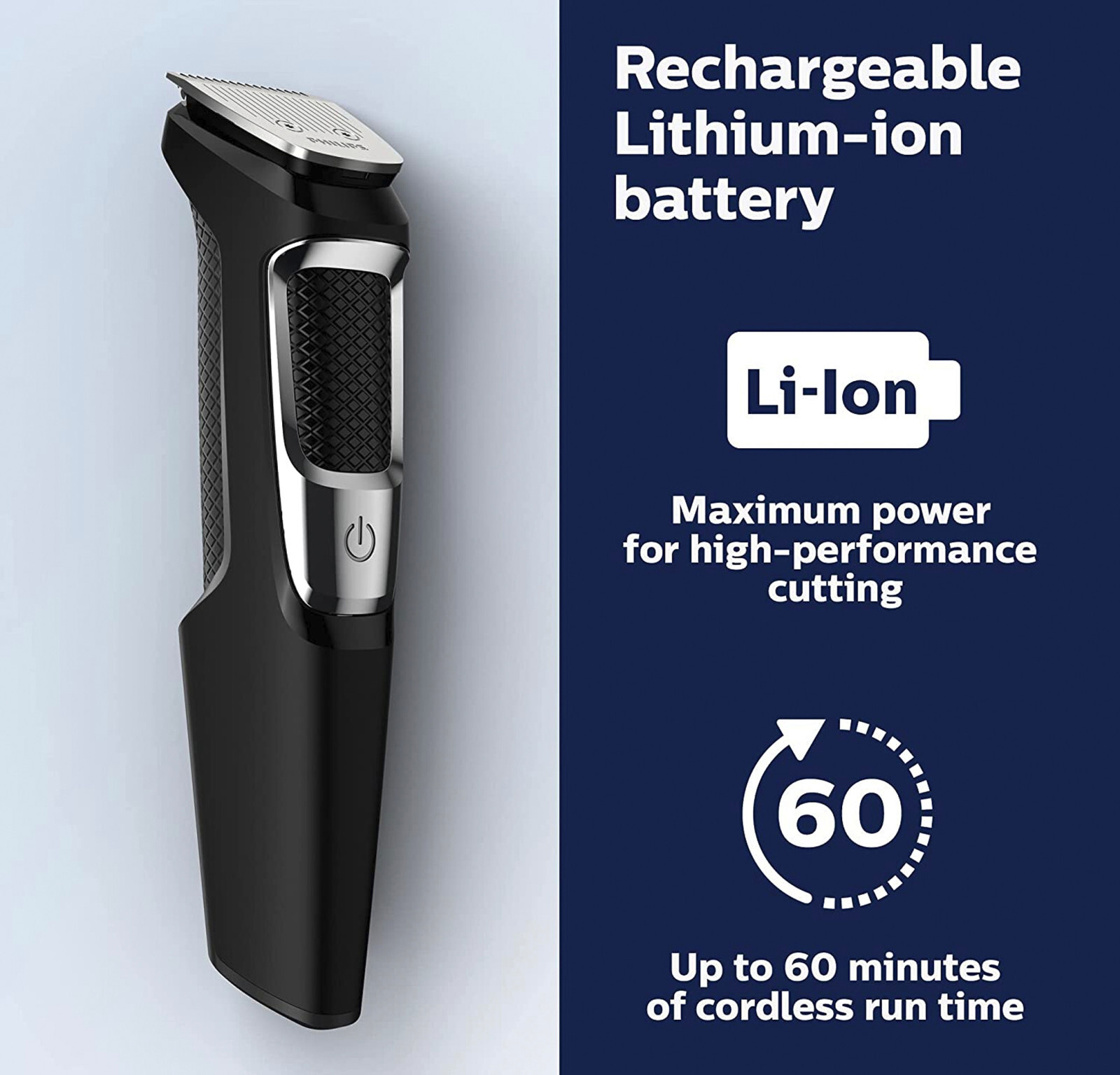 Philips Norelco Multigroom Hair Clipper Head Face Beard Nose Trimmer Electric*