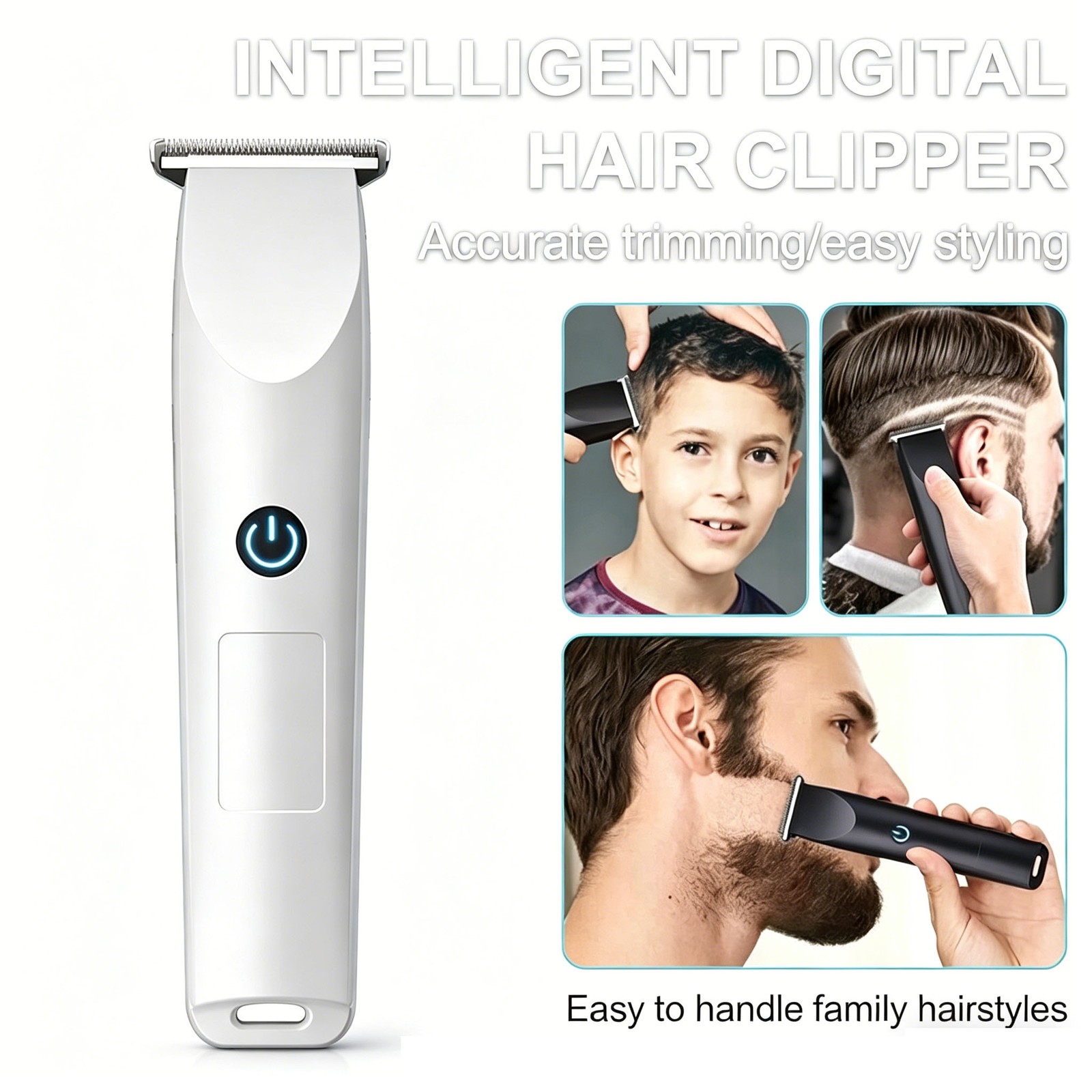 Rechargeable Men’s Electric Beard Shaver Trimmer Razor Hair Shaving Machine USB